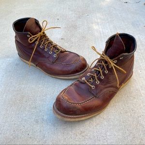 Red Wing 8138 Moc-Toe Leather Boots USA Men’s size 13